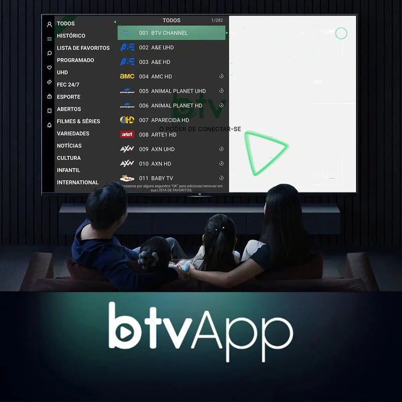 Acesso BTV App